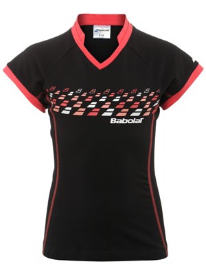 Dámské tenisové tričko Babolat Essential black S