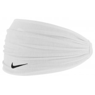 Vlasová čelenka Nike Hairband white/black