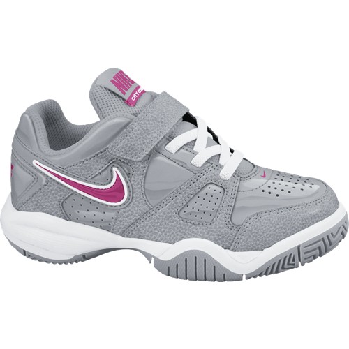 Dětská tenisová obuv Nike City Court VII grey /pinkUK 11.5 / EUR 29.5 / 18 cm