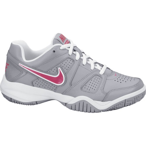 Dětská tenisová obuv Nike City Court VII grey/pinkUK 5 / EUR 38 / 24 cm