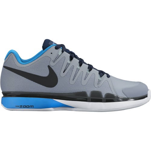 Pánská tenisová obuv Nike Zoom Vapor 9.5 Tour Clay stealth/black-hrtg cyan-obsdnUK 12 / EUR 47.5 / 31 cm