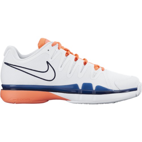 Dámská tenisová obuv Nike Zoom Vapor 9.5 Tour WHITE/OBSDN-BRGHT MNG-TTL CRMSUK 4.5 / EUR 38 / 24 cm