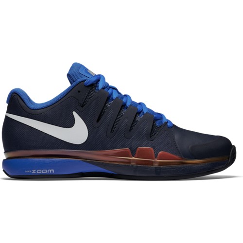 Pánská tenisová obuv Nike Zoom Vapor 9.5 Tour Clay /OBSIDIAN/WHITE-HYPER COBALT UK 9.5 / EUR 44.5 / 28.5 cm