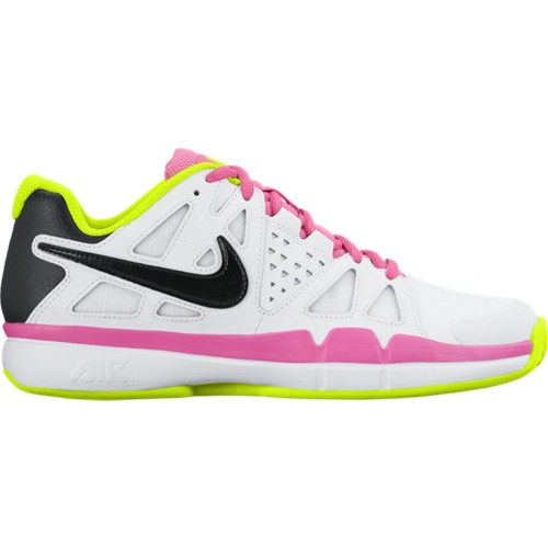 Dámská tenisová obuv Nike Air Vapor Advantage Clay WHITE/BLACK-VOLT-PINK BLAST UK 3 / EUR 36 / 22.5 cm