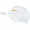 Kšiltovka NIKE Featherlight WHITE/GOLD LEAF